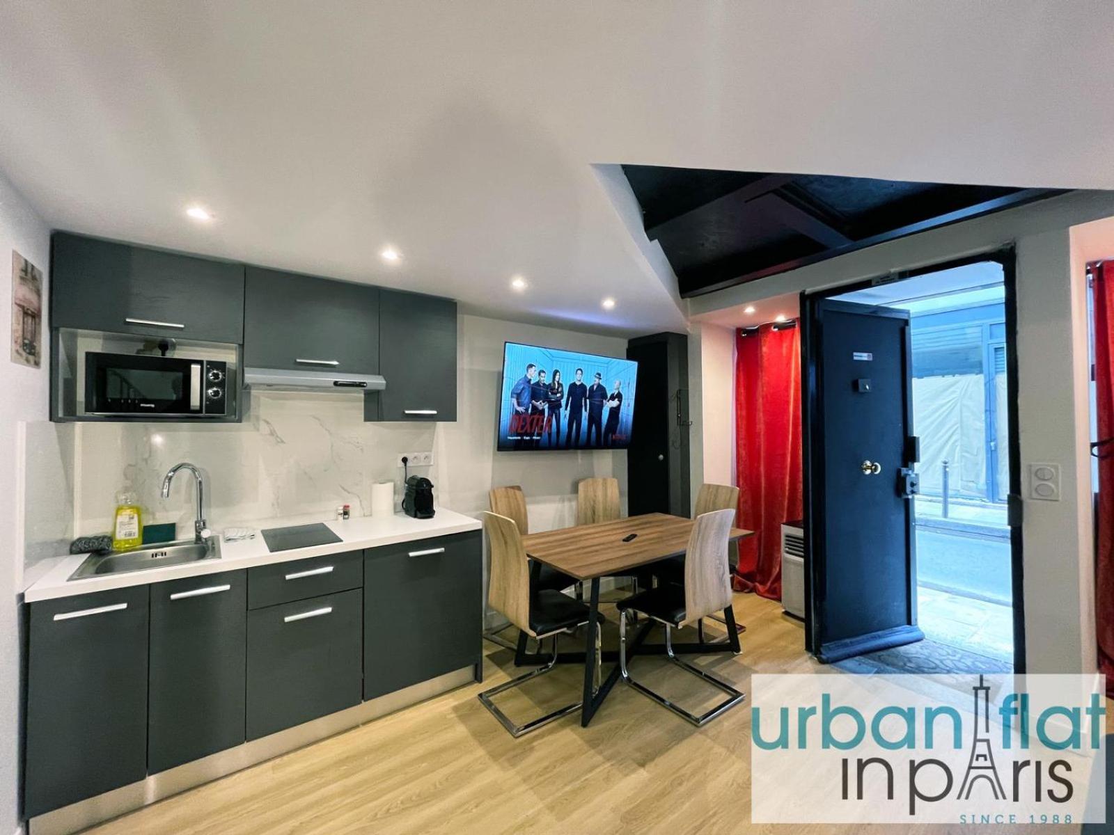 Urban Flat 179 - Pretty Loft Montorgueil Appartement Parijs Buitenkant foto
