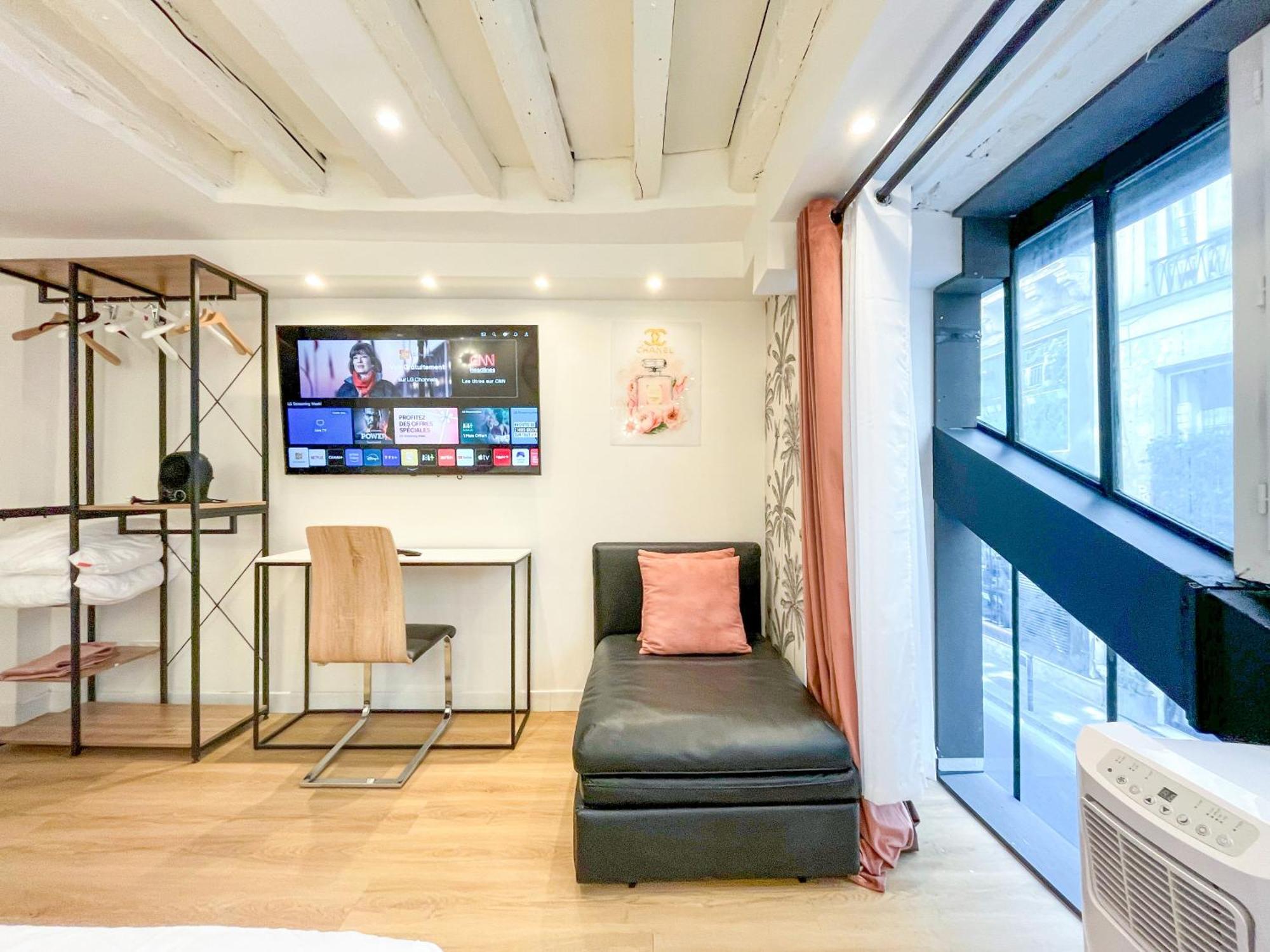 Urban Flat 179 - Pretty Loft Montorgueil Appartement Parijs Buitenkant foto